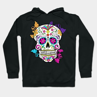 Sugar Skull Tee Hoodie